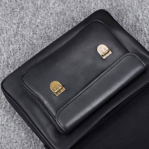 Mens Handbags Briefcases Messenger Shoulder Bags Laptop Bags Genuine Leather Luggage Carrying Cases4
