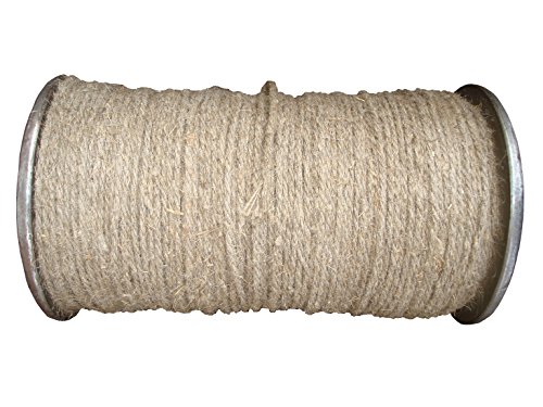 Lenian Rope HOMEHOBBY 100% Natural Linen Rope 5mm 50 Meters - BigaMart