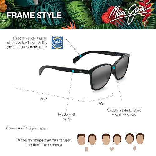Maui Jim 601-02 Women'S Liquid Sunshine Polarized Fashion Sunglasses thumb #5