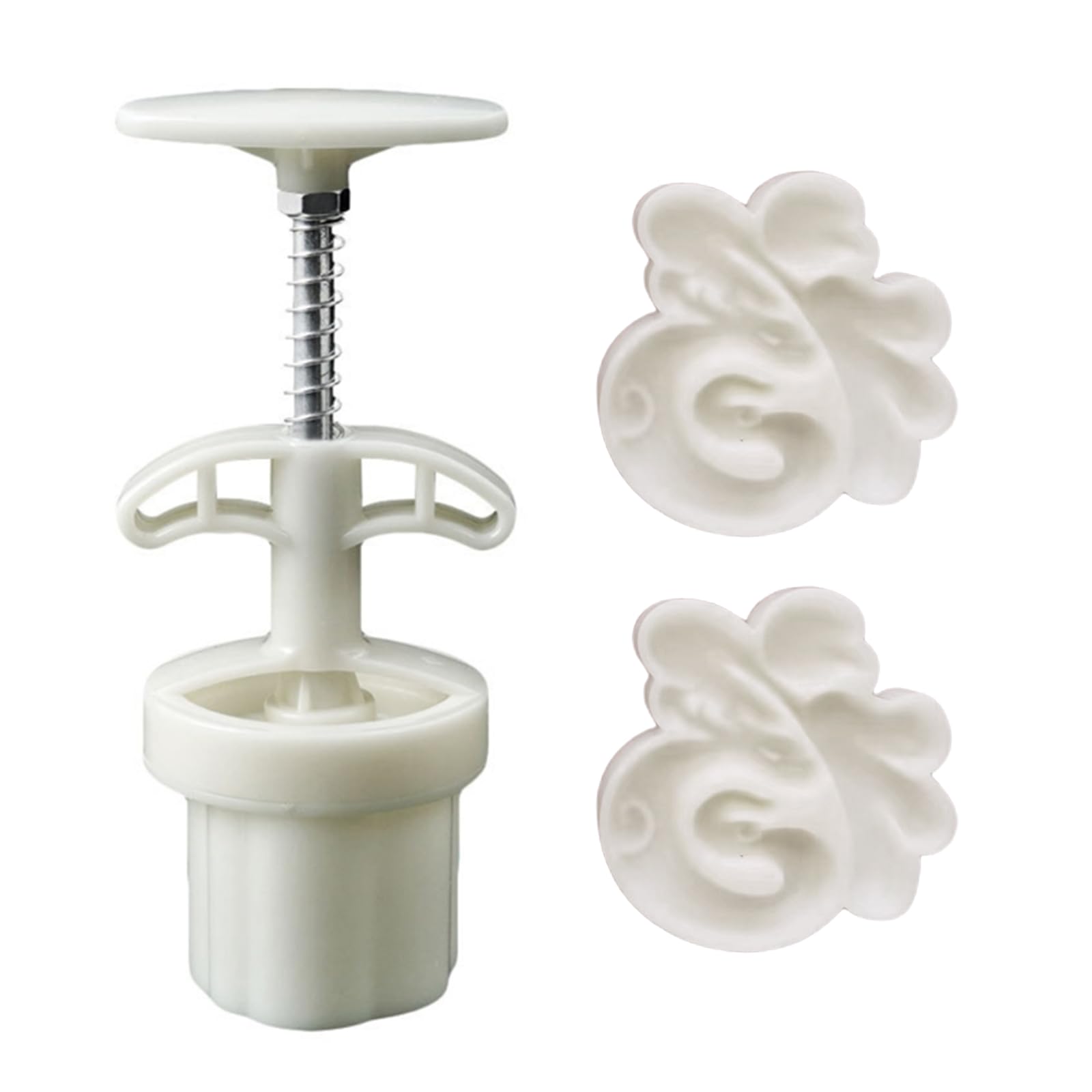 Yhplxyuus Multifunctional Press Mold Exquisite Dragon Dessert Cutter Pastry Decor Flower Impressions Tool Maker Press Molds