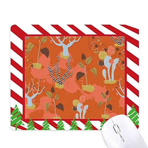 Tapis de souris désert cactus et paysage de savane pour bureau