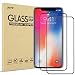 iPhone X Screen Protector, JOTO Full Screen Tempered Glass Screen Protector Film, Edge to Edge Protection Screen Cover Saver Guard for Apple iPhone X / iPhone 10 2017 (2-Pack, Black)