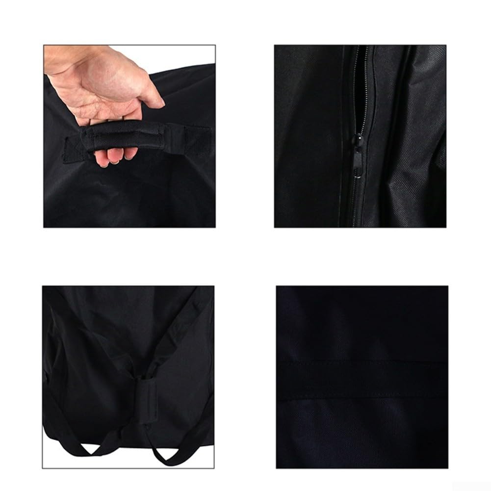 Oniissy Custodia pieghevole per carrello da golf, in tessuto Oxford, custodia protettiva per carrello da golf, con funzione impermeabile, colore nero, 70 x 45 x 43 cm