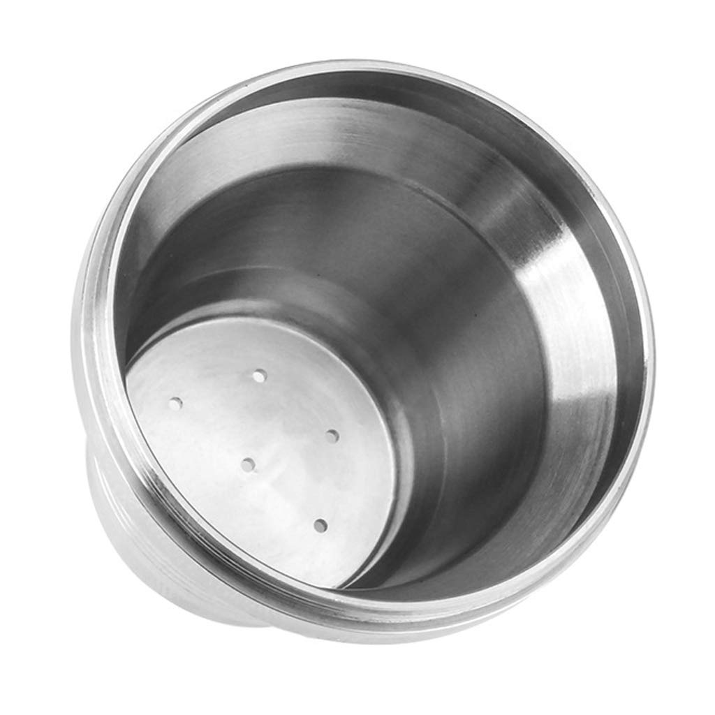 Juego de 5 filtros de café reutilizables de acero inoxidable para LOR