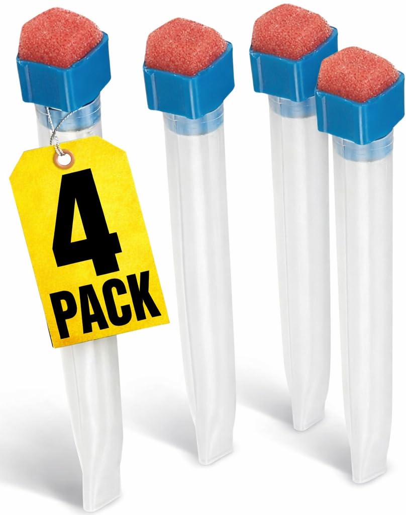 Photo 1 of 1InTheOffice Envelope Moistener, Stamp Moistener, Envelope Sealer Sponge, 4 Pack