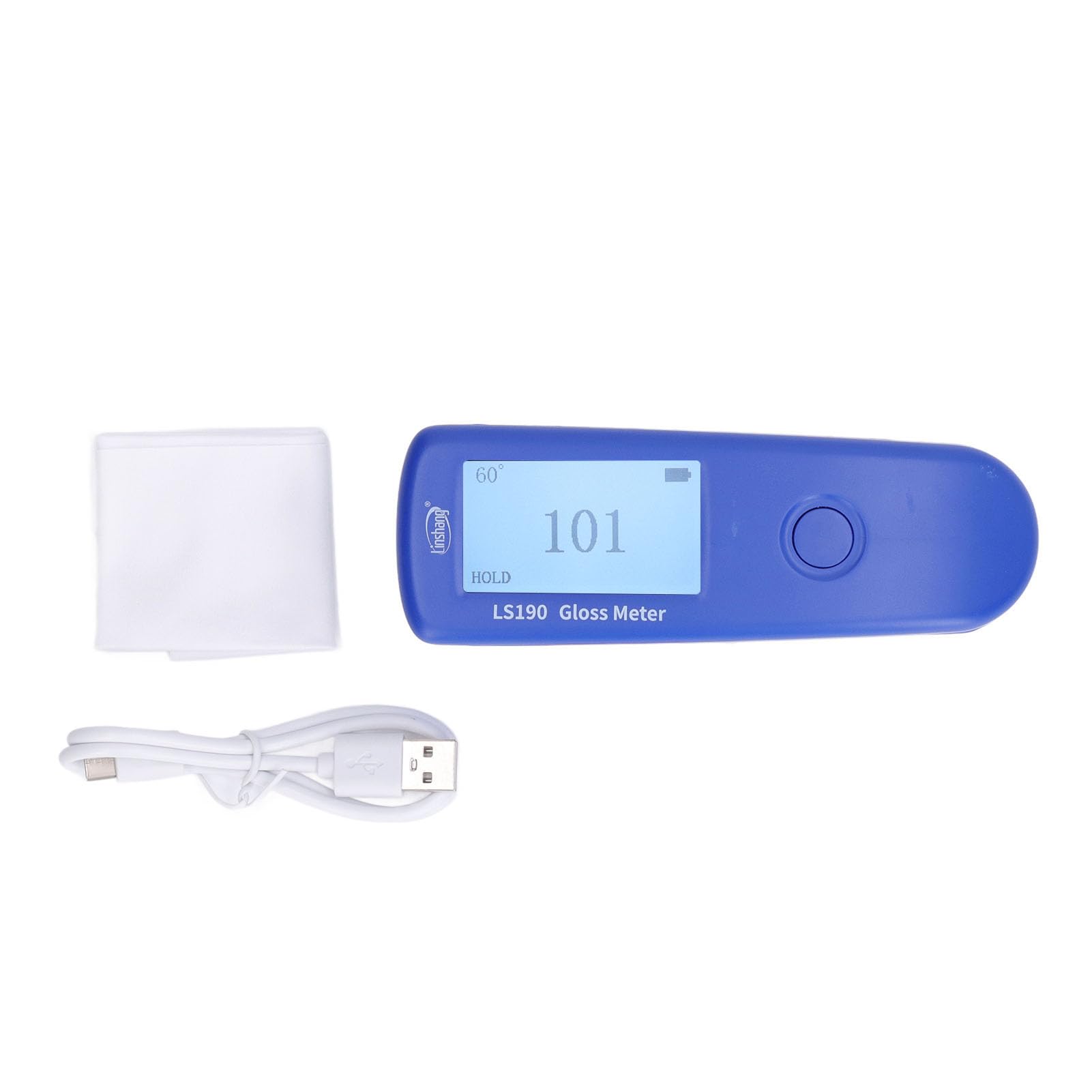 Glossmetro Digitale LCD Gloss Tester Da 60 Gradi Con Campo Di Misurazione 0-200GU Per Vernice, Plastica, Metallo, Materiali Da Costruzione Strumento Portatile E Accurato Per La Misurazione