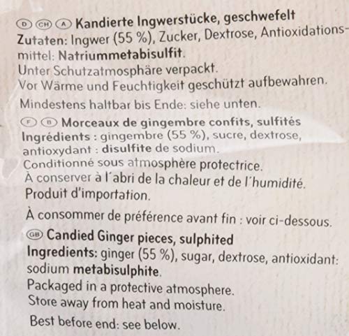 Seeberger Ingwer-Stücke, 12er Pack (12 x 200 g Packung) - Image 8