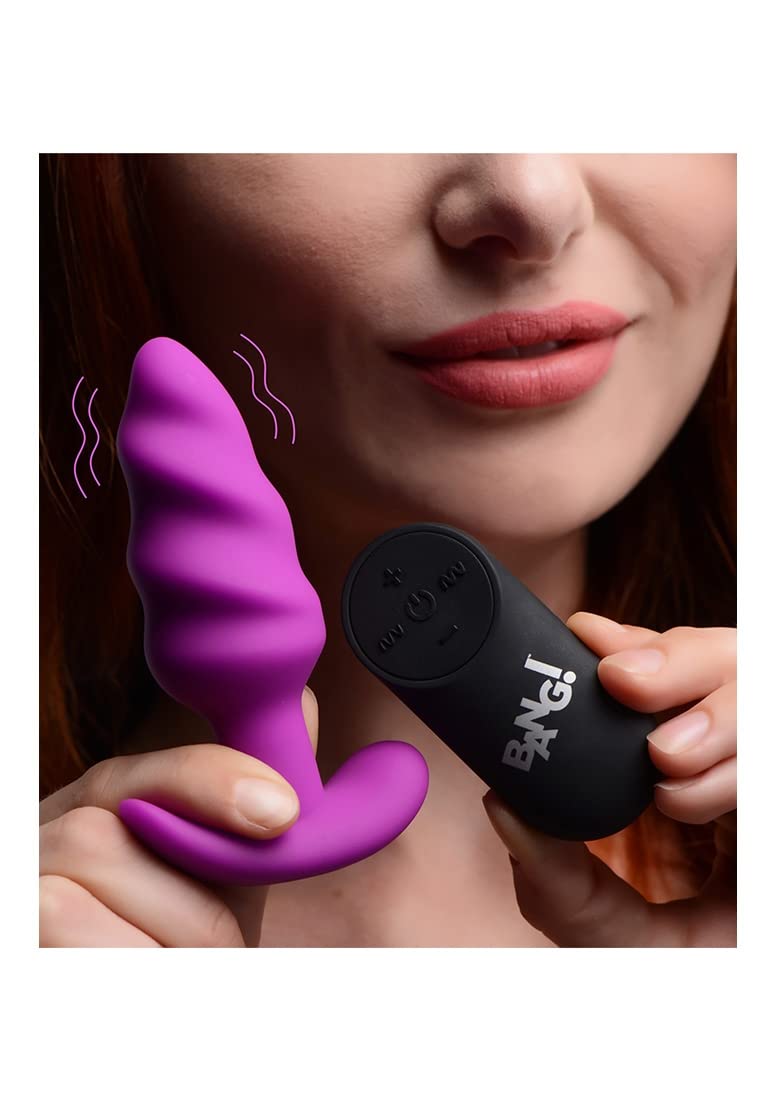 Amazon.com: Bang Bang Remote Control 21X Vibrating Silicone Swirl Butt Plug - Purple : Health & Household Amazon.com: Bang Bang Remote Control 21X Vibrating Silicone Swirl Butt Plug - Purple : Health & Household