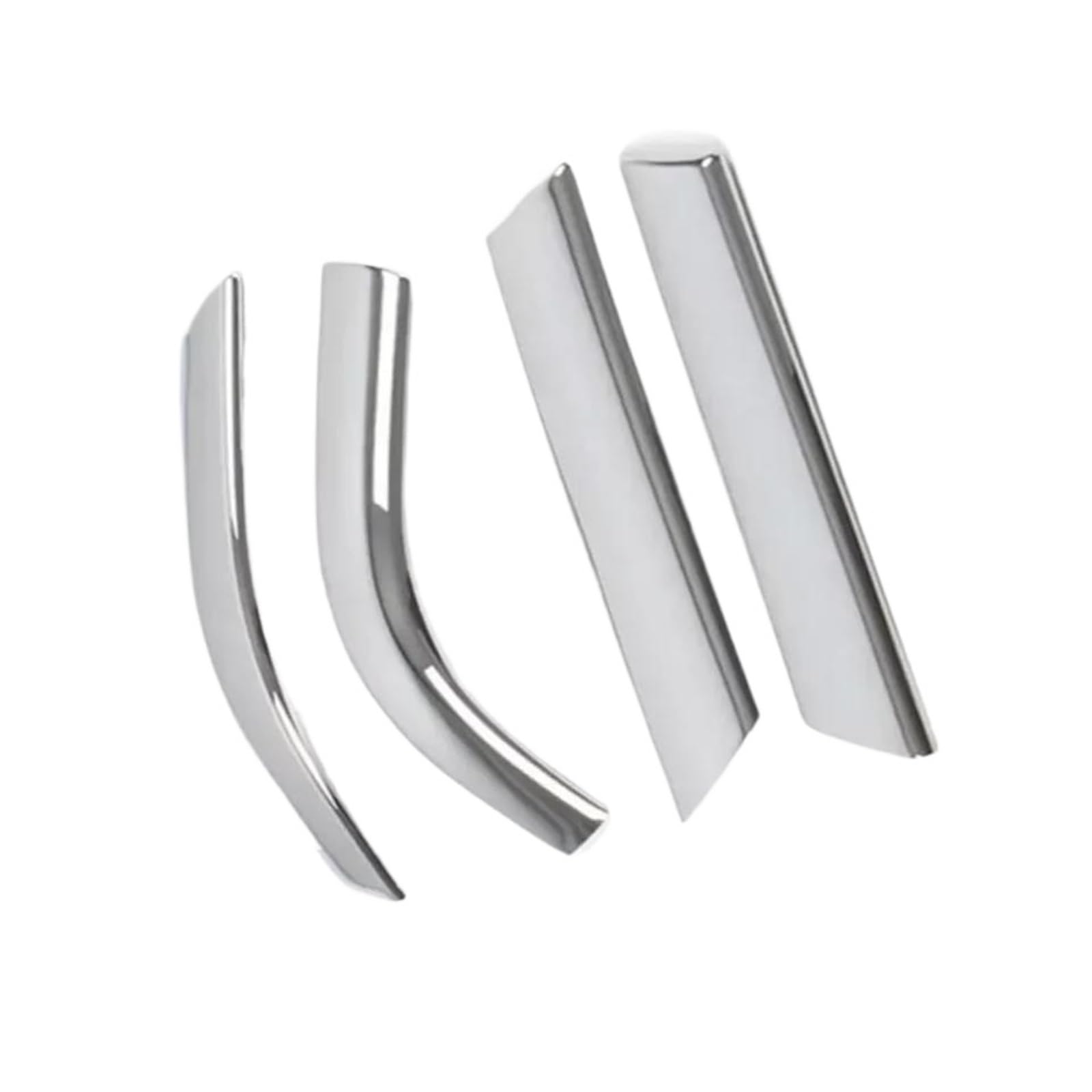 Car Rearview Side Door Mirror Strip Cover Wing Exterior Trim Sticker LHD for Ford for Explorer 2020-2024(Silver)