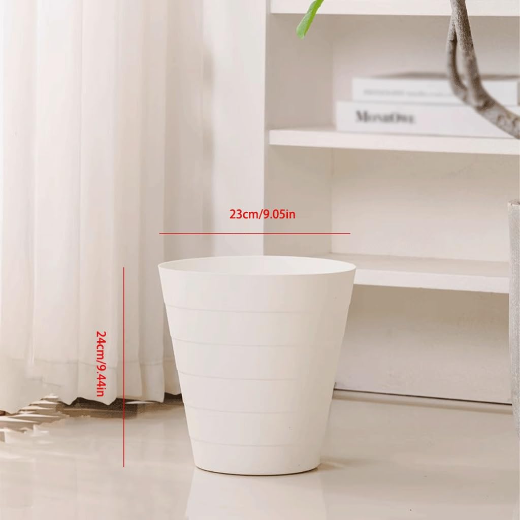 Papelera Cubo De Basura Descubierto For El Hogar, Sala De Estar, Restaurante, Oficina, Baño, Dormitorio, Papelera, Cubo De Almacenamiento Papelera De Cocina(C)