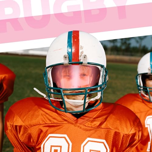 Image of Xuhal 1 /2 /4 Pack Football Visor for Youth Adult Football Helmet Visor Lacrosse Helmet Eye Shield Eye Protection for Sport