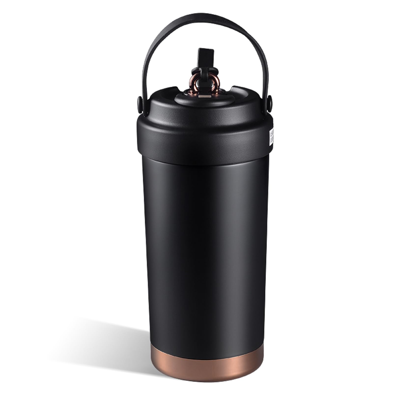 Tsophreniq Women's C Erami Coated Insulated Stainless Steel Offee Mug 500Ml Spill Proof Straw Up For Old Drink And Hot Beverages ' S Insulated Straw Up