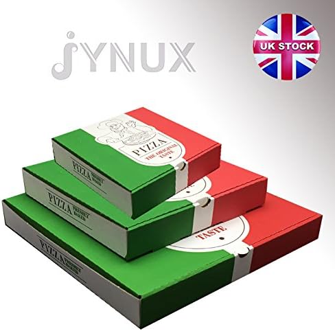 10x Pizza Box Printed Take away italiano ( 7,9,12,15,18,20" ) (7")