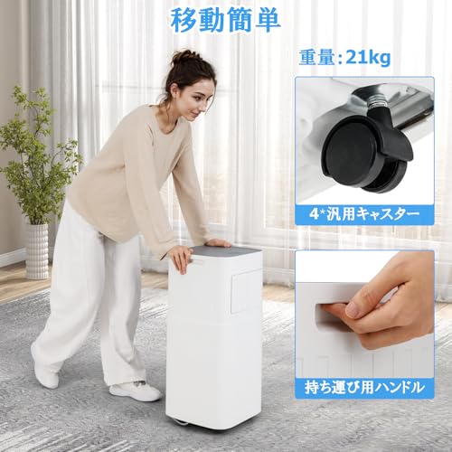 GYMAX スポットクーラー 2.0kW FP10962JP-WH の商品画像 3