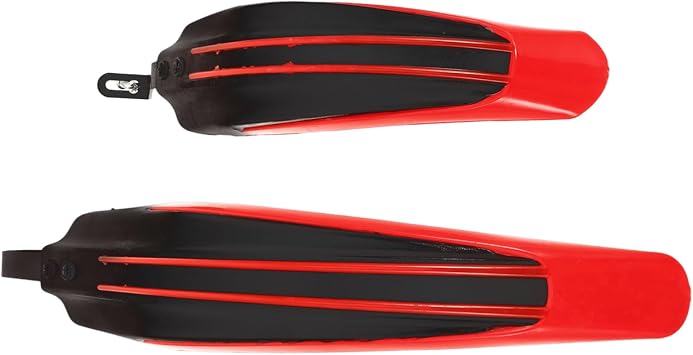 Mikikit 1Set Durable Mountain Bike Mud Guards Protective Mudguards for Splash Guarding Compatible with Various Mountain Bicycle Models