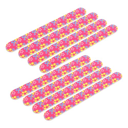 WOFASHPURET 8Pcs Sponge Fingernail Files Professional Nail Buffing Tools for Nail Art Grooming Durable Lightweight Design for Go Nail Care