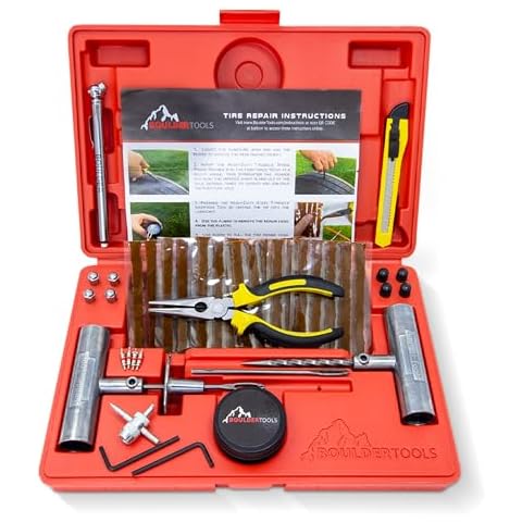 Boulder Tools Heavy Duty Tire Repair Kit Cover
