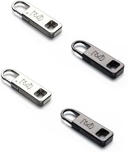 Vista 7 de Zpsolution Reemplazo de la cremallera de la maleta - Tiradores de cremallera desmontables resistentes para reparación de equipaje, fácil de usar, 4