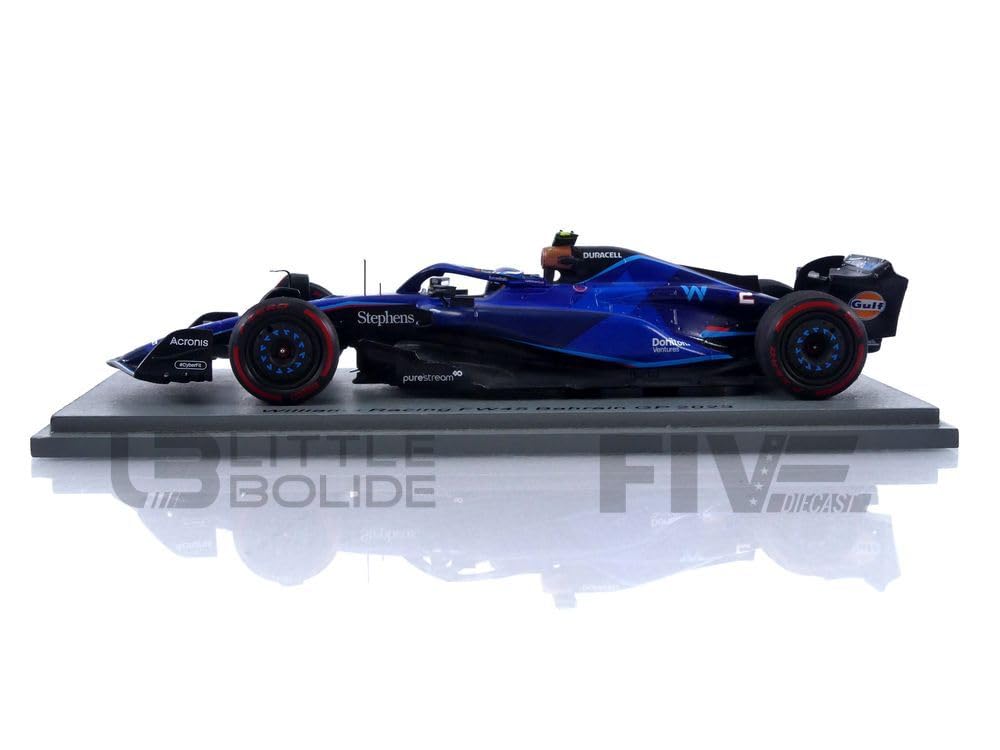 Williams F1 #2 Gp de Bahreïn 2023 Logan Sargeant 1:18 Model 18S951 Spark Model
