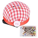 ❤ Contenido del paquete: Alfiletero + 100pcs Alfileres con cabeza perla.
