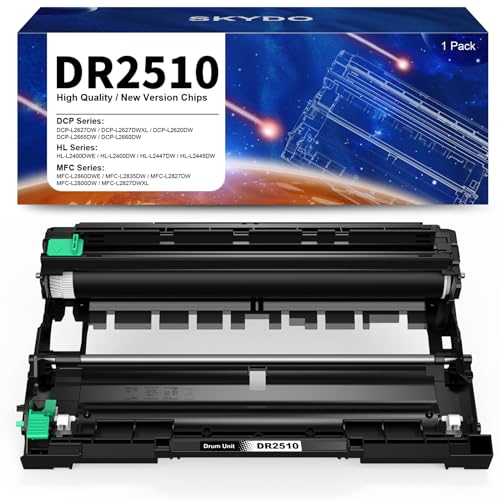 Skydo DR2510 Drum Unit Compatible for Brother DR 2510 Drum for DCP-L2665DW L2660DW L2620DW L2627DW,...
