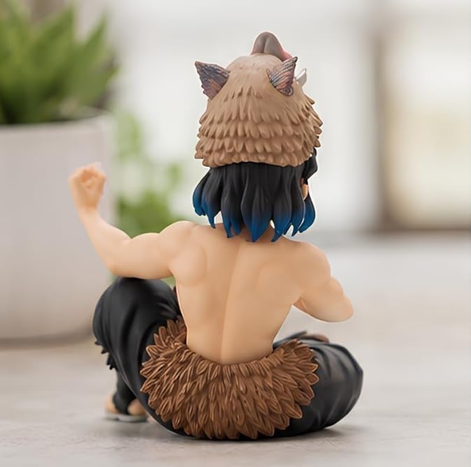 Image of Awestuffs Ino Eating Action Figure Limited Edition for Car Dashboard, Decoration, Cake, Office Desk & Study Table