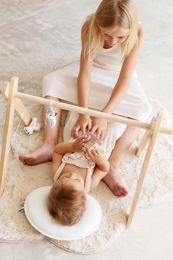 MIMOS® Coussin bébé | Aide à prévenir et Traiter la plagiocéphalie | Produit Respirant et Moelleux | Non Inclus | Taille S