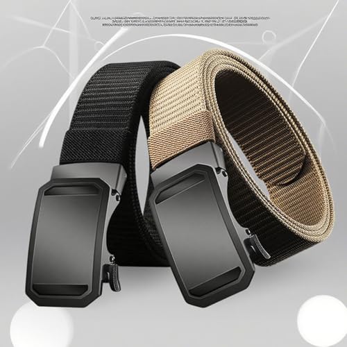 Ratchet Belts for Men with Automatic Slide Buckle Mens Golf Belt 1 3/8" Nylon Web Belt Gifts4