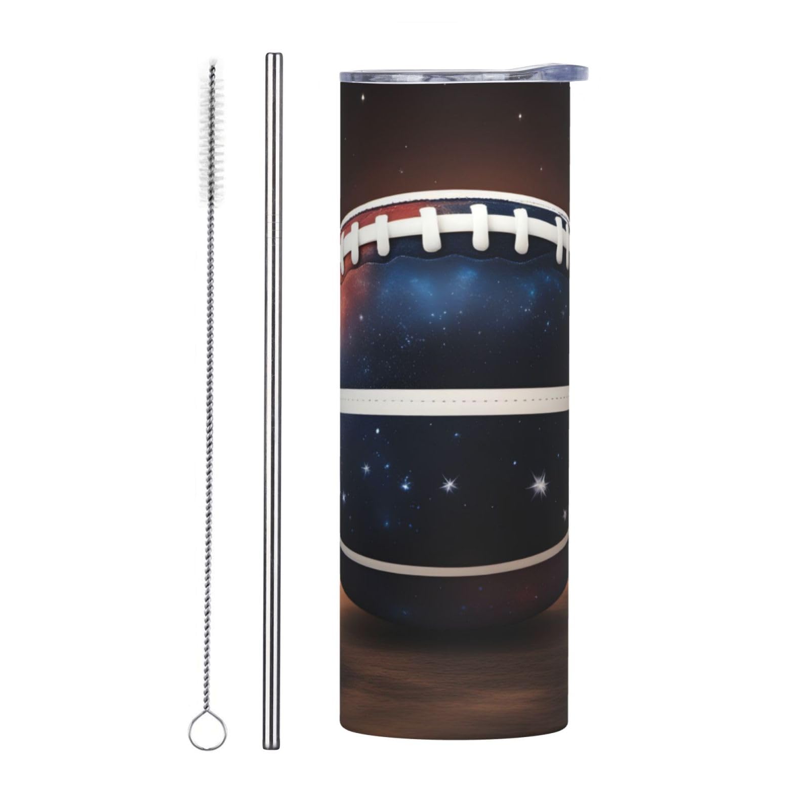 Mug isotherme football américain 591 ml idéal pour vos trajets en voiture et le bureau