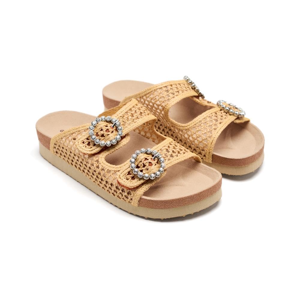 GIOSEPPO Women's Plaistow Flip-Flop, Natural, 4.5 UK