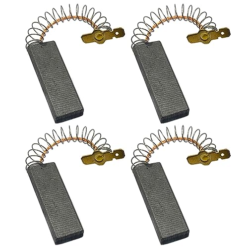 4 Pcs Carbon Brushes Replacement Tools Carbon Motor Brushes Carbon Brushes Accessories Suit for Washing Machine Vacuum Cleaners