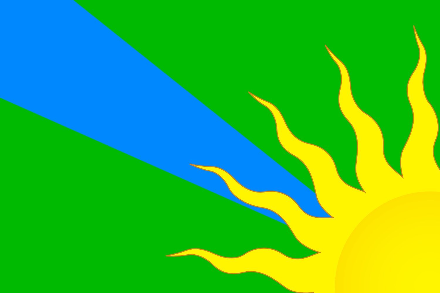 Drapeau Vostochnoe Ust-Labinsky rayon 2012 pour décorer une salle thématique