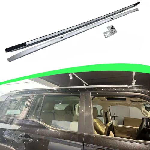 2Pcs Fits for Land Cruiser Prado J250 LC250 2024 Roof Rail Racks Side Rail Bars