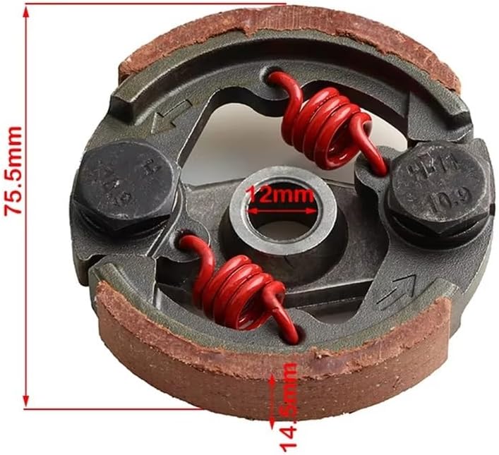 2 Stroke 47cc 49cc Clutch Pads Springs Fit For Motorcycl Eaccessories Mini Moto Pocket Bike Dirt Bike Quad ATV