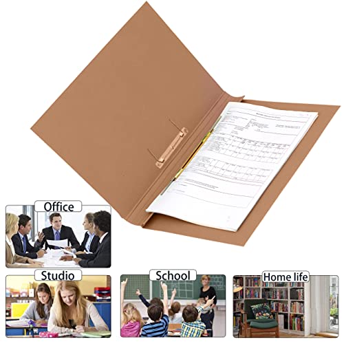 Image of TULMAN Spring Office File for A4 & Legal Size Documents & Certificate Holder - 38x3x26 cm - Multicolor Pack of 4