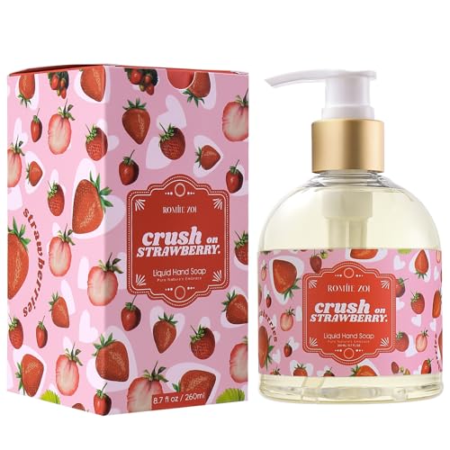 Image of ROMIIE ZOI Liquid Hand Soap with Gift Box - Strawberry - 260ml / 8.7 fl.oz