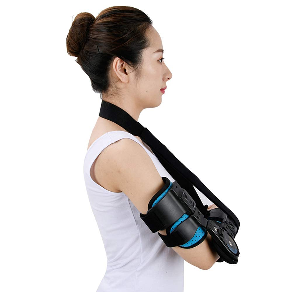 Cabestrillo de Brazo Ajustable para Hombro, Soporte de Codo, ortesis de fijación, inmovilizador de Brazo para Lesiones de Hombro, Manguito rotador, Soporte de r
