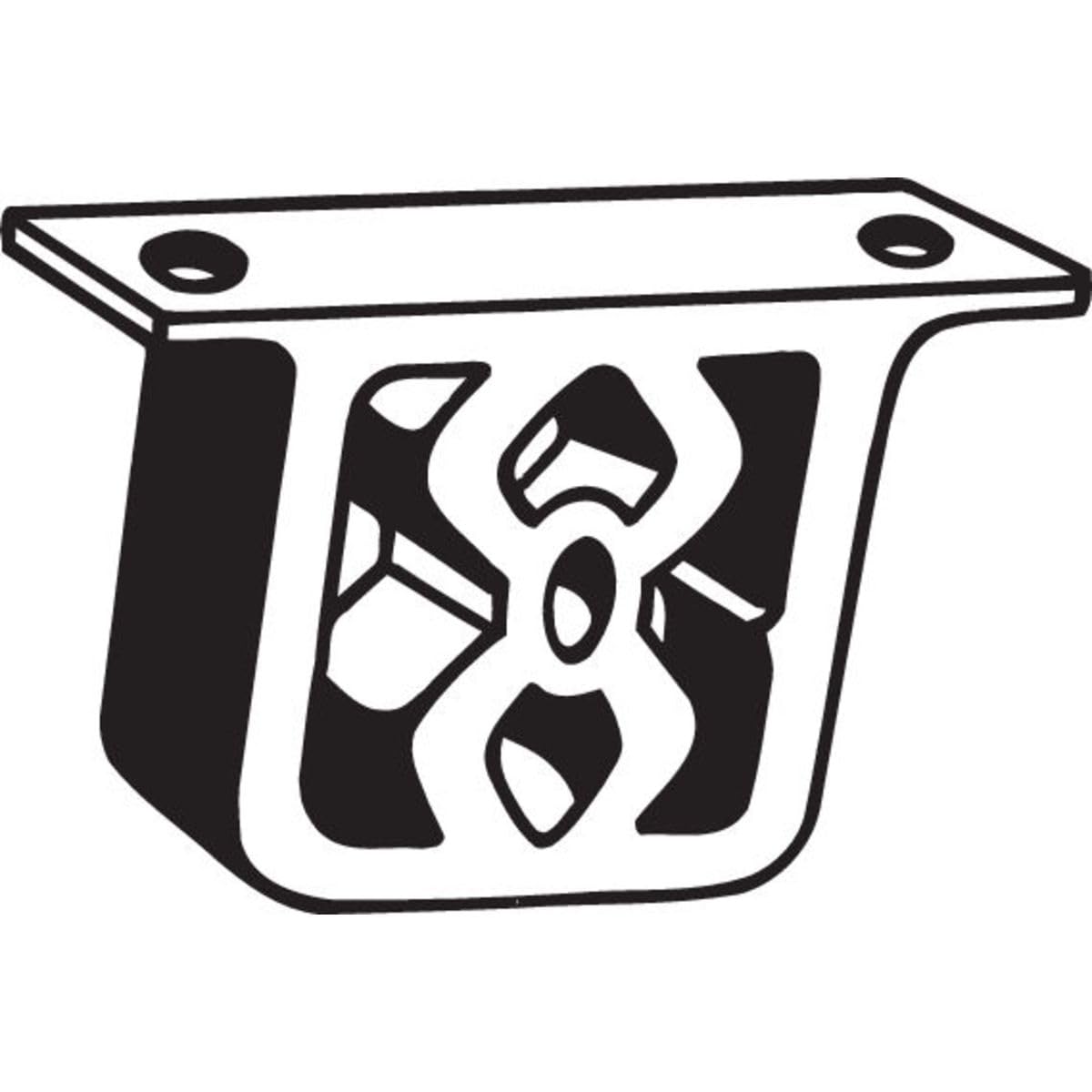 Bosal 255-219 Butée Élastique Silencieux - Pièce D'Échappement De Qualité