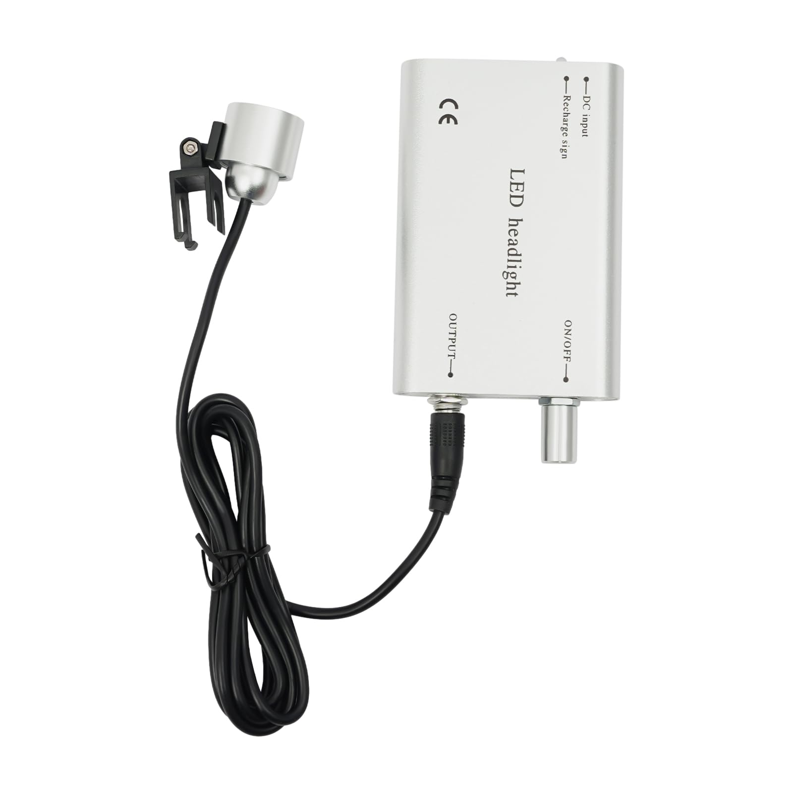 Lente d'ingrandimento da testa a LED, ingrandimento 3,5x, ricaricabile