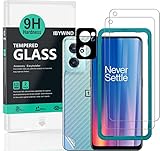 [Compatible con buen tacto]: el protector de pantalla Ibywind con un grosor de 0,33 mm y vidrio templado de dureza 9H para Oneplus Nord CE 2 5G puede responder eficazmente a cada toque de sus dedos. Su superficie suave y delicada te brindará una mejor experiencia de deslizamiento.