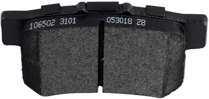 cciyu D1086 Ceramic Rear Brake Pad Set Fit For 2010-2018 For Acura RDX,2010-2011 For Honda For Accord Crosstour,2012-2015 For Honda Crosstour,2005-2016 For Honda CR-V