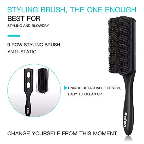 Balon BL-002 4Pcs Paddle Hair Brush thumb #2