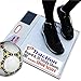 StepNGrip Basketball Sticky Mat Traction Board with Shoe Scuff Pad - 30 Sheets, No Slip White Court Grip Mat for Wood Surfaces - Enhances Shoe Traction and Game Performance - 19' x 21'