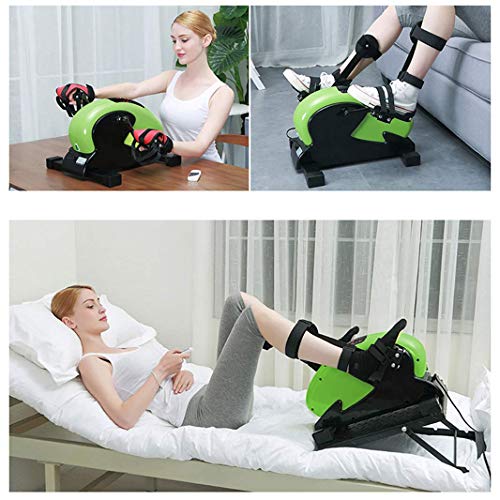 Draagbare elektrische pedaaltrainer, onder bureau Mini-pedaaloefeningen Fietsvoetcyclustherapie Been- en armventer Herstel Medische Machine (B) - Afbeelding 8