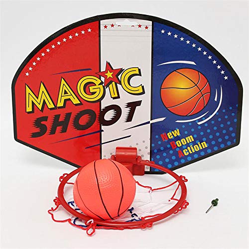 PowerTRC Magic Shot Mini Basketball and Hoop with Ball and Pump