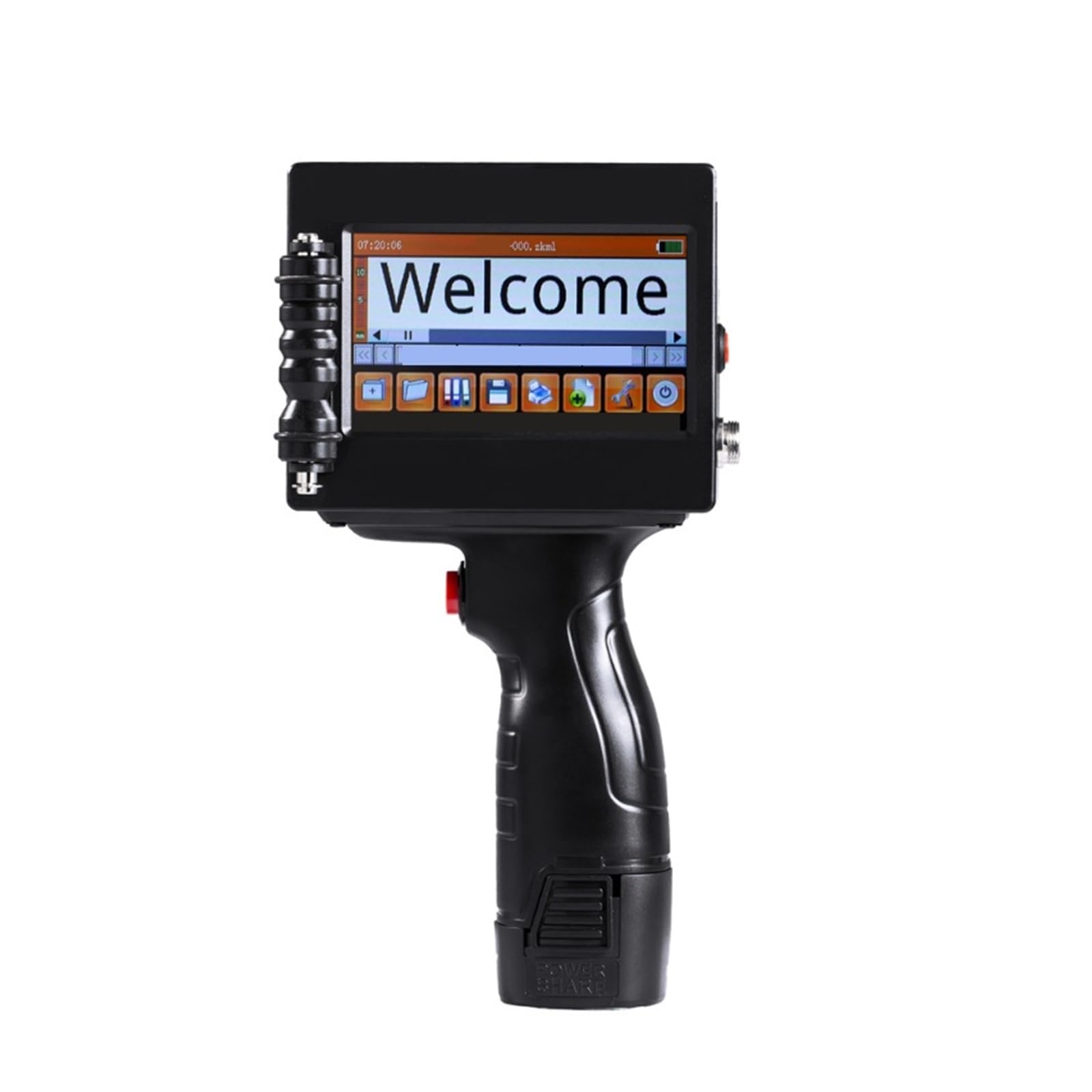 Mini Portable Hand Held Inkjet Printer Coding 2.5 Ink Jet Gun Handheld Printers The Weld Is Strong