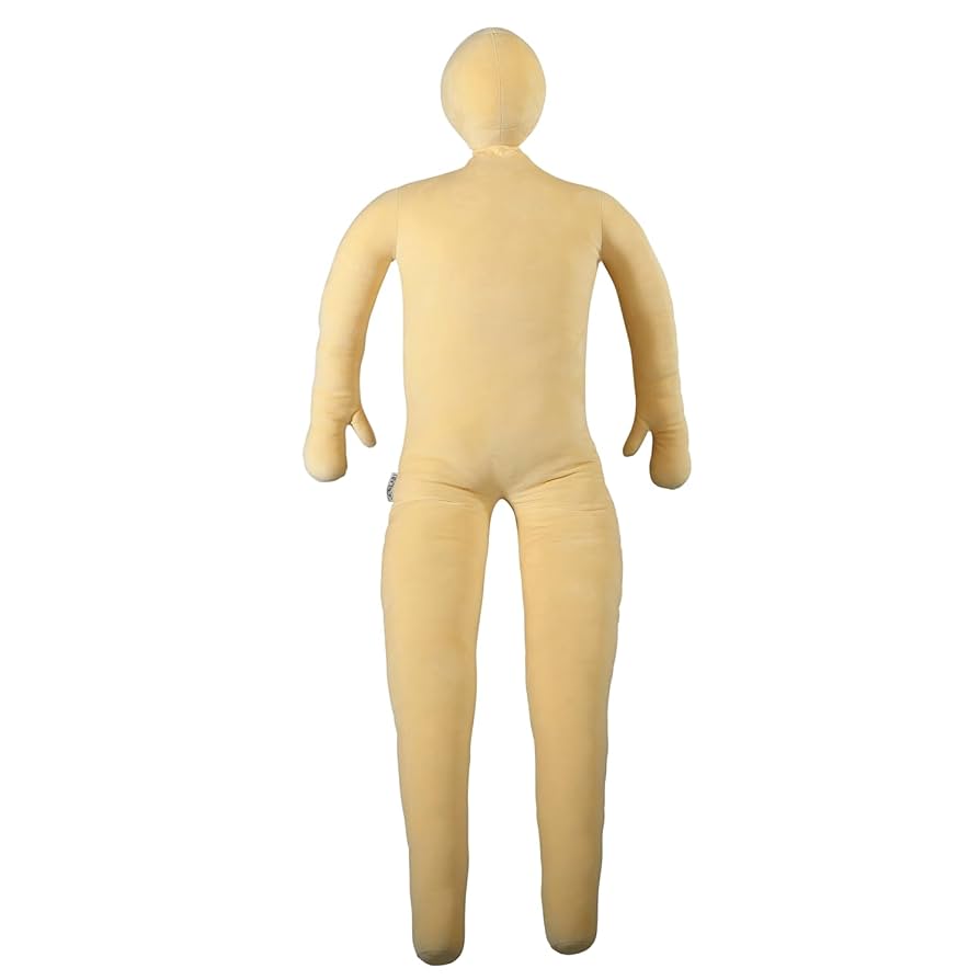 BIBILAB 等身大 人型 抱き枕 ベージュ Amazon|BIBILAB(ビビラボ) 推し抱き枕 LBP-180-L 人型抱き枕