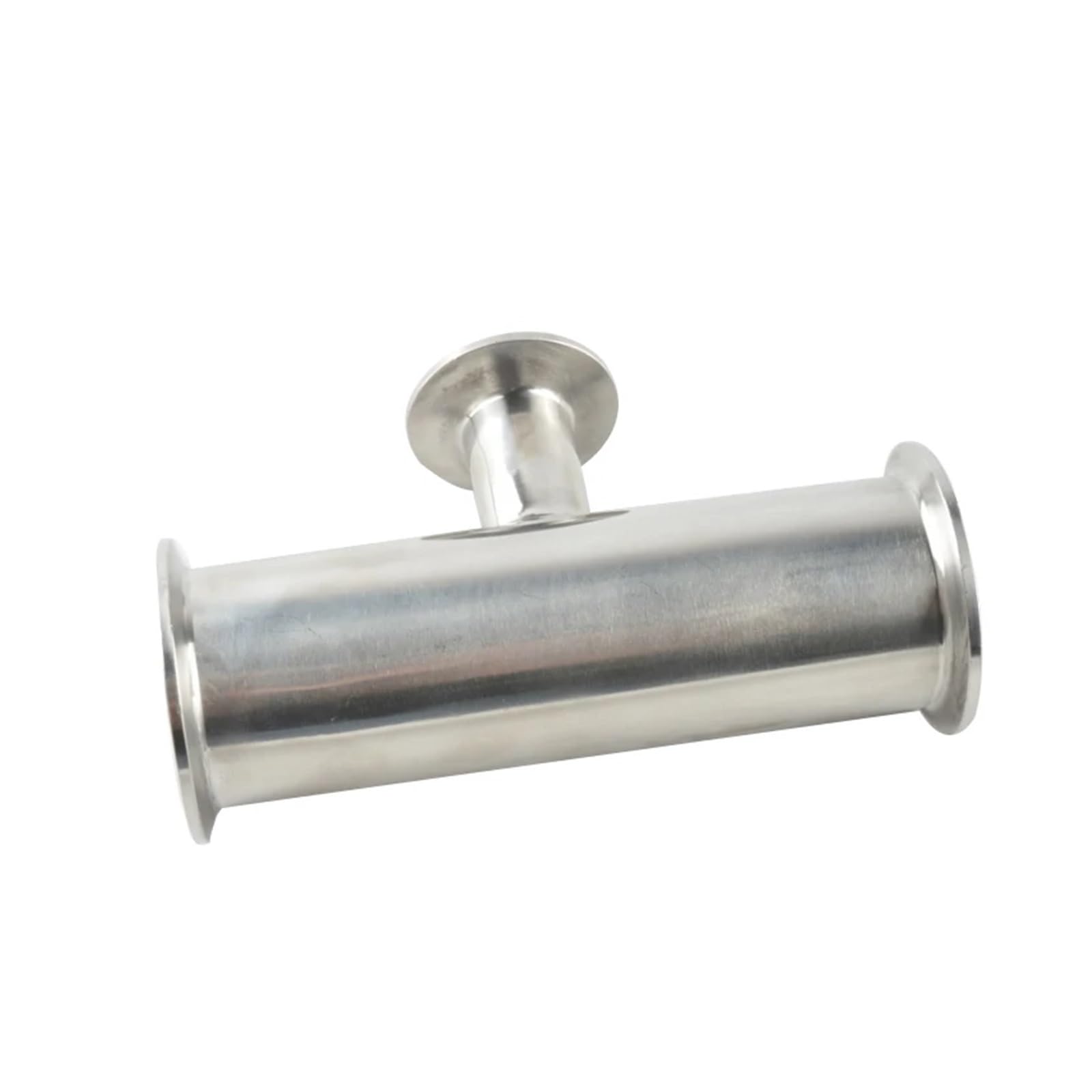 BALYDLUL 2" to 1.5" Tri Clamp Reducer Tee 3 Way Pipe OD 51mm to 25/38mm SS304 Stainless(Pipe OD 51mm to 38mm,SUS304)
