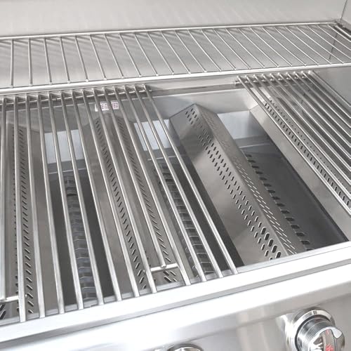 Image of 4pcs 16516 Stainless Steel Burners for Bull Grill Replacement Parts + 4pcs 16631 Flame Tamer Flavor Bar + 3pcs 16520 Heat Plate Shield Set,Fits for Bull, Lion, Cal Flame 4 Burner Gas Grills