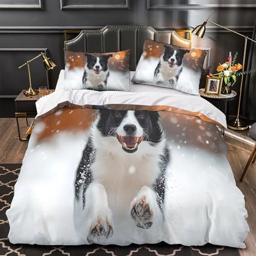 Housse de couette Hanoukka Super King 260x220 en microfibre - 2